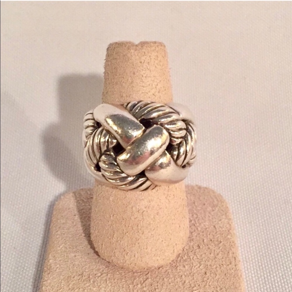 David Yurman Belmont Curb Link Ring, Silver